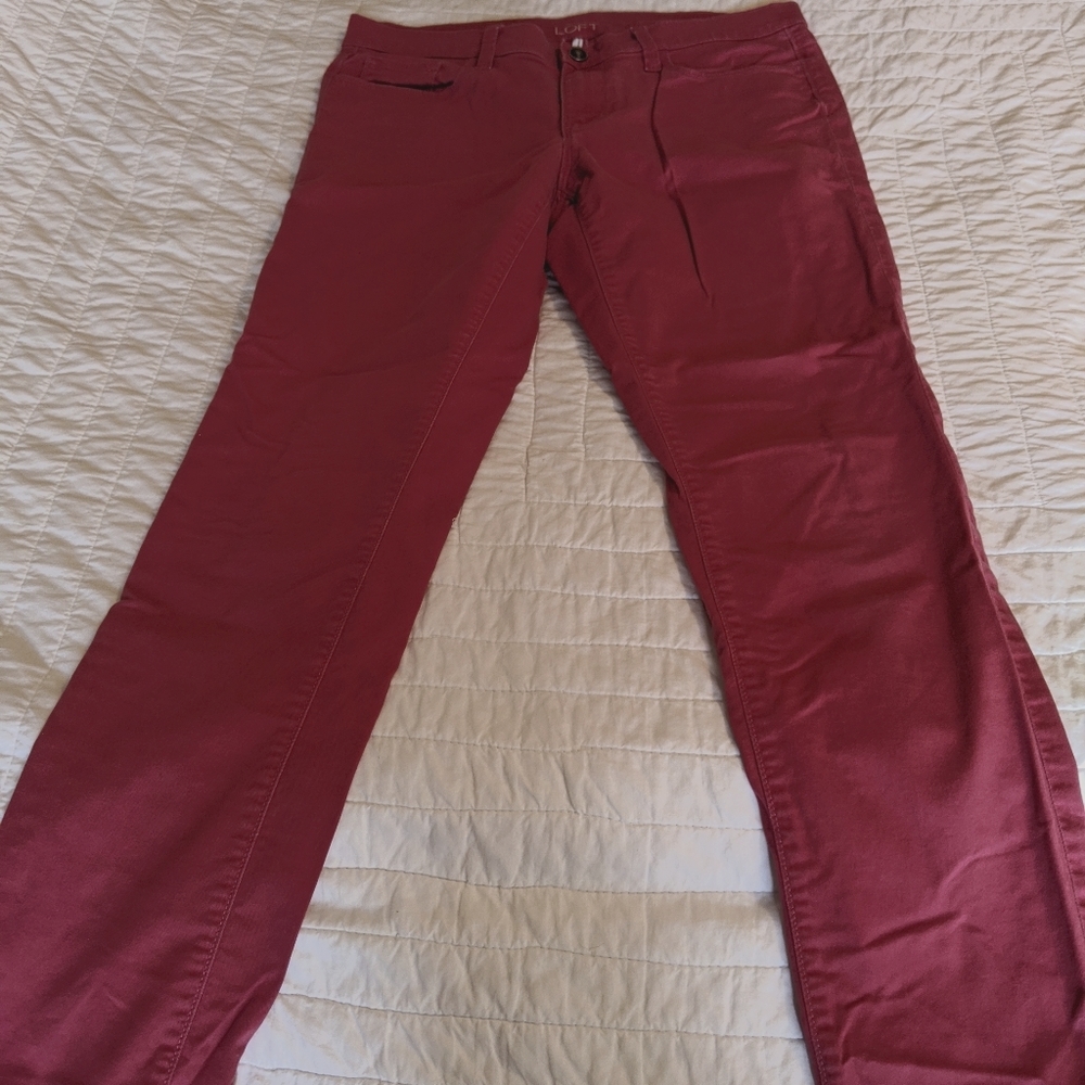 Pink Loft Jeans